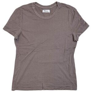 Rowan Women's T-Shirt Tyler Supima Cotton Short Sleeve Top Tee in Canyon